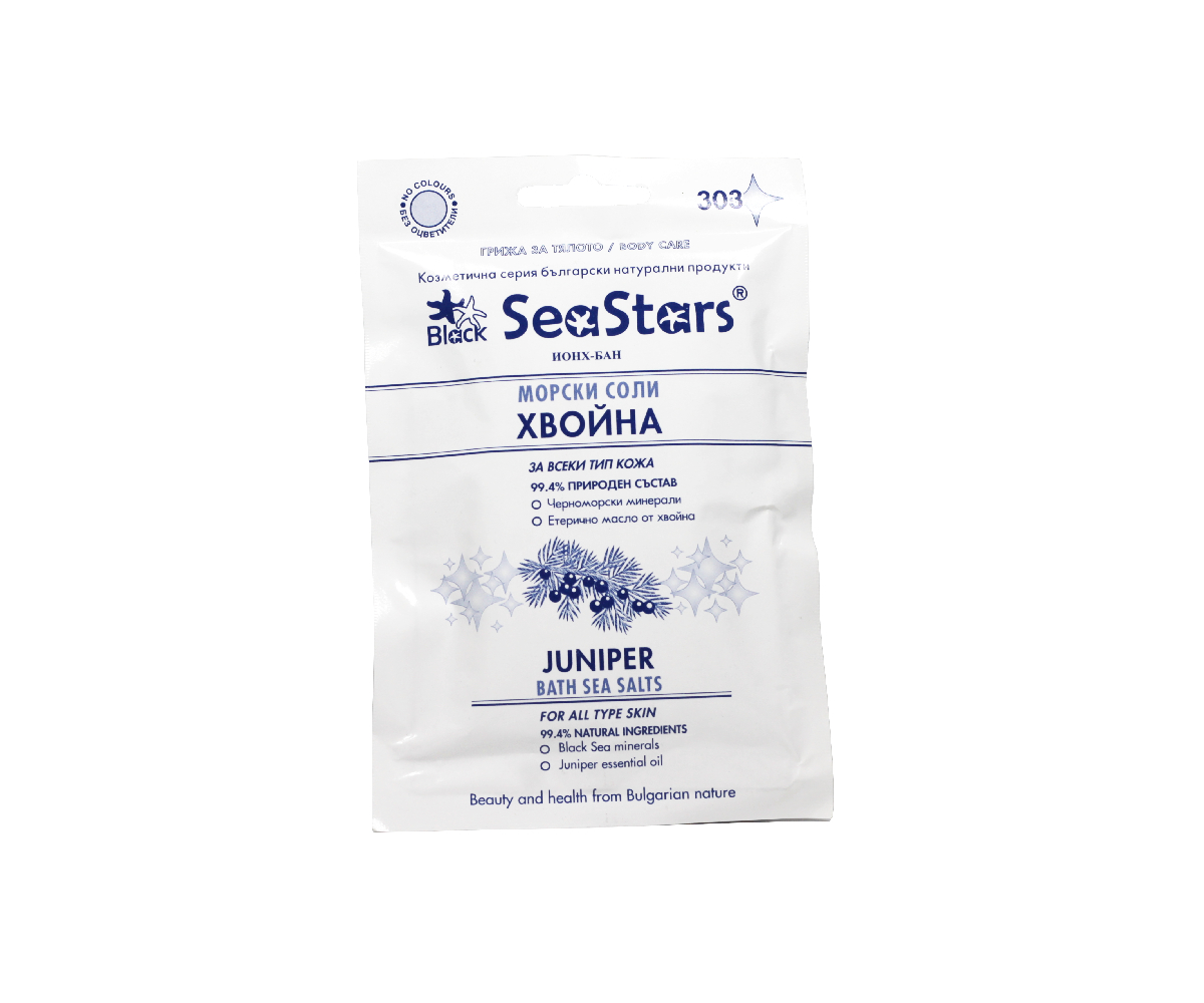 Соль для ванн Juniper Oil Black Sea Stars