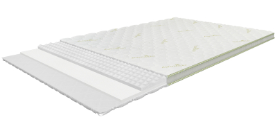 Air-Top Classic 80x200 cm, medium-firm top mattress with AIR foam, height 8 cm