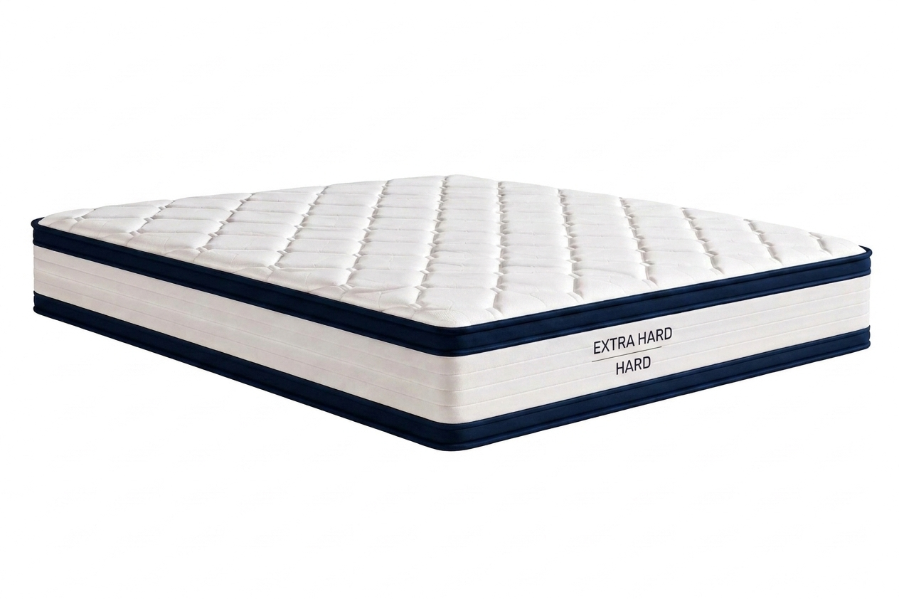 Icebrg Blue mattress 180x200 cm with MultiPocket springs and Extra Support foam, height 25 cm, rolled