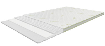 Air-Top Classic 140x200 cm, medium-firm top mattress with AIR foam, height 8 cm