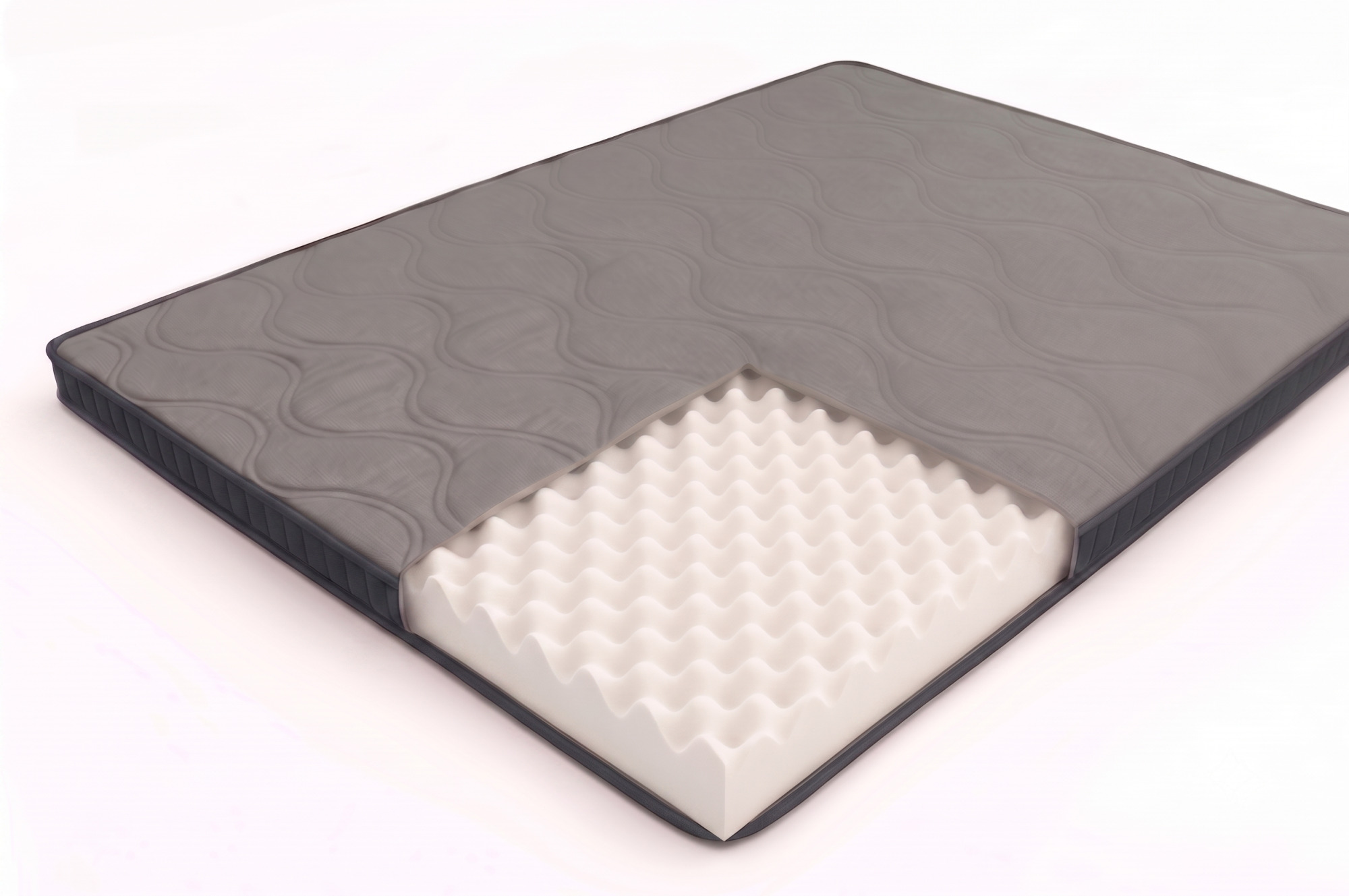 Garnet Platinum 140x200 cm, medium-firm mattress topper with AIR foam, height 6 cm