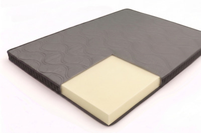 Pearl Platinum 140x200 cm, soft mattress topper with Memory foam, height 6 cm