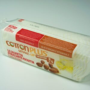 Diski kosmētikas noņemšanai ar losjonu ARGAN COTTON PLUS SOLUTION 2IN1 – SMAKE-UP LINE