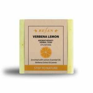 Натуральное мыло REFAN - STEP TO NATURE - AROMATHERAPY VERBENA LEMON
