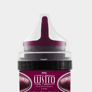 Shoe polish cream with applicator LUSTRO®  bordo