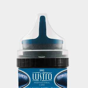 Крем для чистки обуви с аппликатором LUSTRO® темно синий