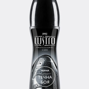 Liquid shoe polish from smooth leather LUSTRO® &#8211; black