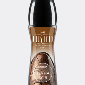 Liquid shoe polish from smooth leather LUSTRO®  brown