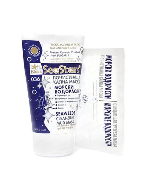 Attīrošā dūņu maska ​​&#8221;JŪRAS Aļģes&#8221; Black Sea Stars 150 ml