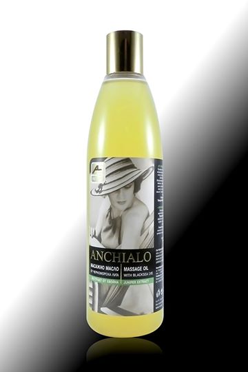 Masāžas eļļa ar Melnās  jūras dūņām un KADIĶA ekstraktu ANCHIALO 330 ml