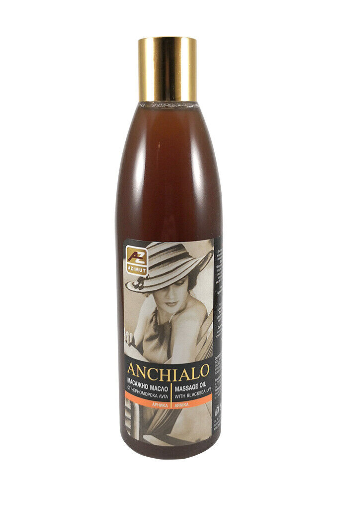 Masāžas eļļa ar Melnas jūras dūņām ANCHIALO un ARNIKU