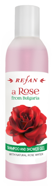 Hair shampoo shower gel "Rose from Bulgaria" REFAN
