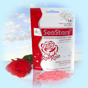 Соль для ванн RED Rose Black Sea Stars