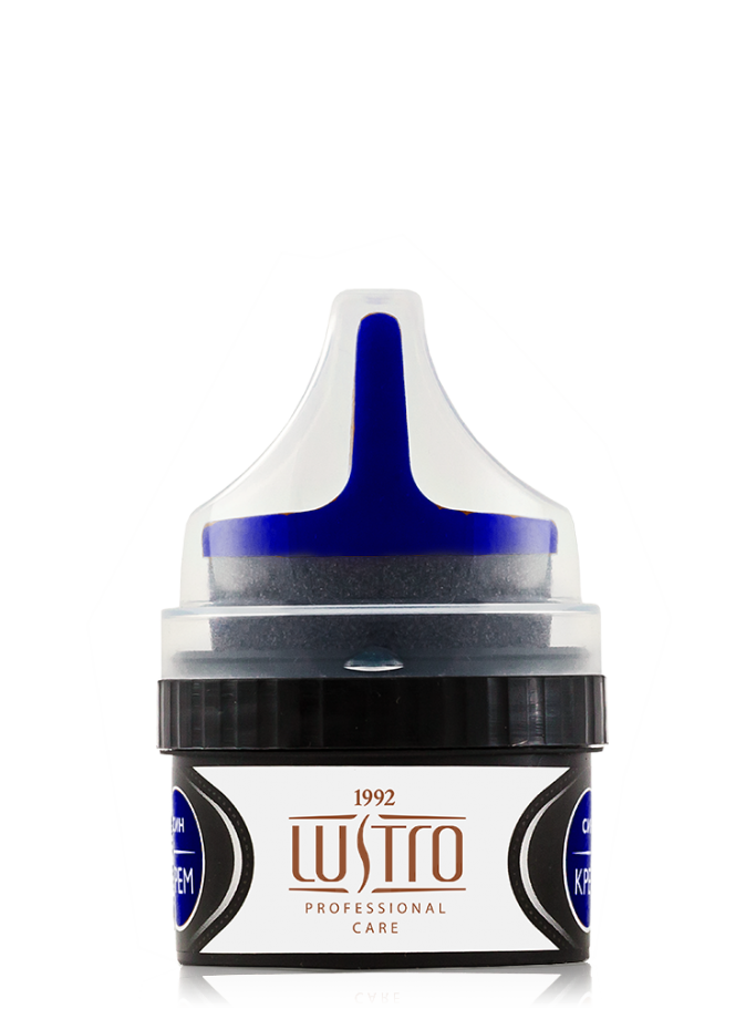 Apavu krēms ar aplikatoru LUSTRO® zils