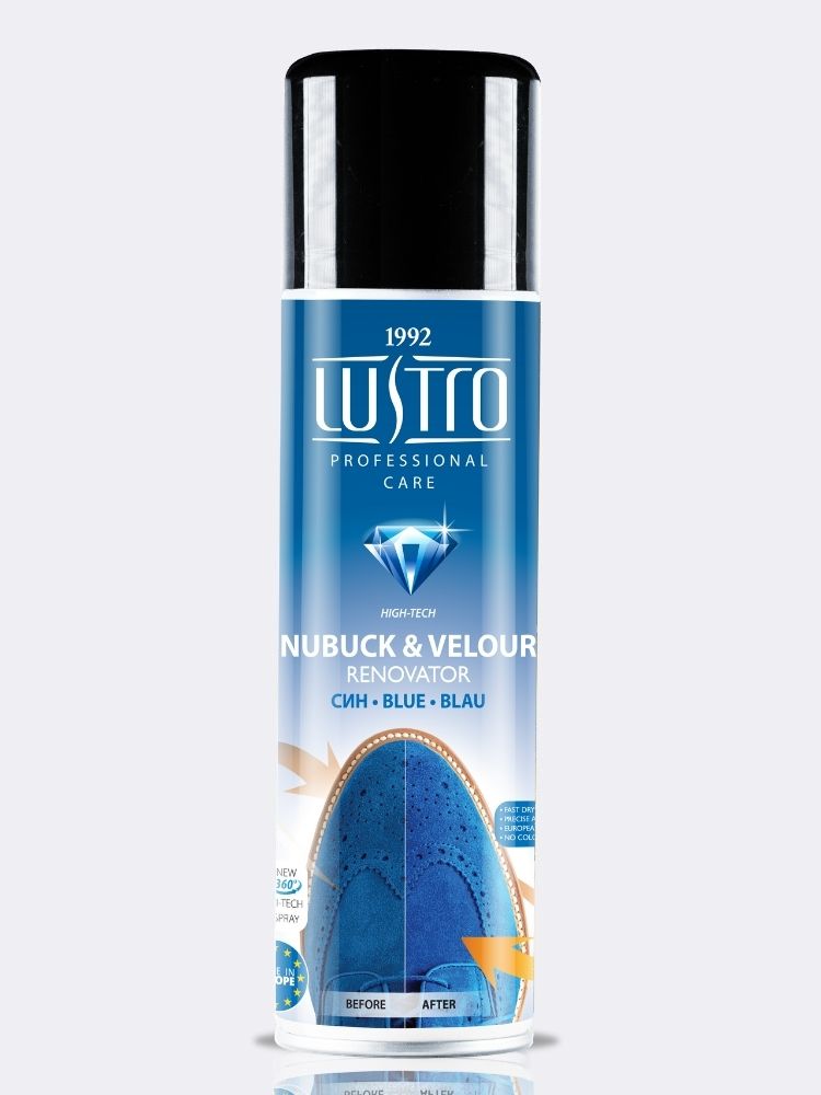 Krāsas atvaunotājs nubukam un zamšādai LUSTRO® zīls